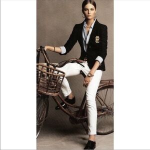 Ralph Lauren Embroidered Logo Blazer